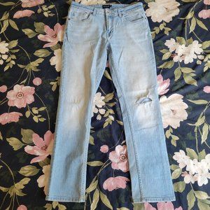 Frank and Oak "Dylan" Slim Fit Light Blue Jeans 31X32